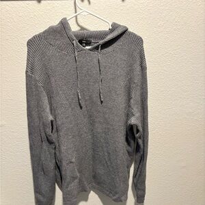 Gray Hooded Women’s Sweater